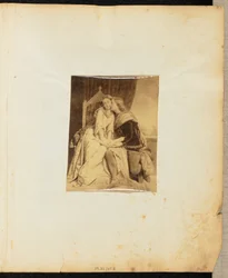 [Pittura di un giovane uomo e di una donna]