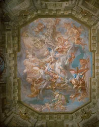 Apollo and Aurora (fresco)