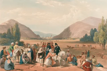 Ingresso a Kabul da Killa-Kazee, c.1840