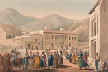 Il Durbar-Khaneh di Shah Shoojah-ool-Moolk, a Cabaul