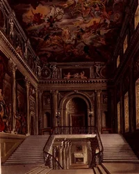 Scala, Buckingham House, inciso da William James Bennett (1787-1844) da 