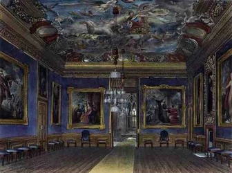 La Sala del Re, Castello di Windsor, da 