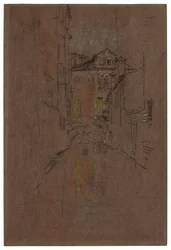 Un canale veneziano, 1879-1880
