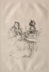 Tè del pomeriggio, Mrs. Phillips e Mrs. Charles Whibley