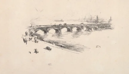 Sera, Little Waterloo Bridge, 1896
