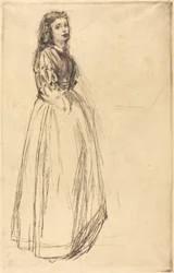 Fumette, in piedi, 1859