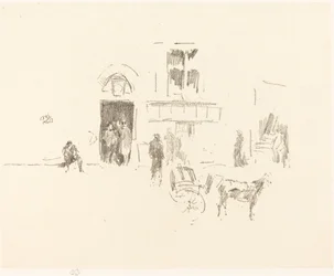 Porta del palcoscenico del Gaiety, 1879-1887