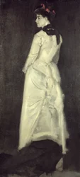 Armonia in Colore Carne e Nero: Ritratto di Miss Louise Jopling (1843-1933)