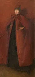 Armonia in rosso: Luce della lampada, 1884-86