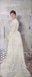 Armonia in bianco e blu, c.1860