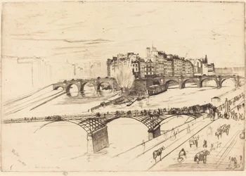 Isola della Cité, Parigi, 1859