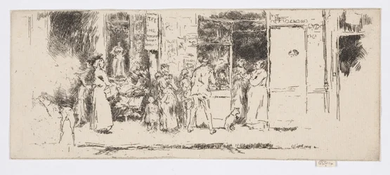 Edicola, Rue de Seine, c.1892-93