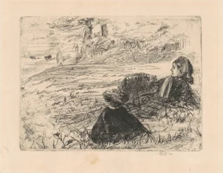 Bambinaia e bambino, 1859