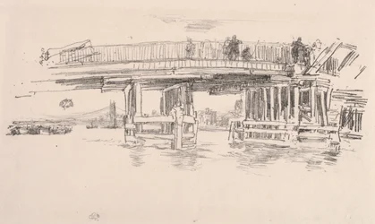 Vecchio Ponte di Battersea, 1879