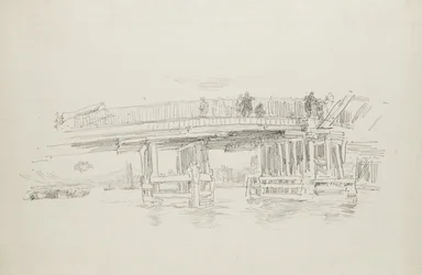 Vecchio ponte di Battersea, 1879, pubblicato 1887