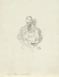 Portret van Stéphane Mallarmé