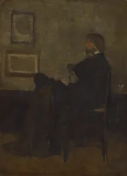 Studio per Arrangement in Grey and Black, No. 2: Thomas Carlyle, 1872-73