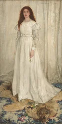 Sinfonia in bianco, n. 1: La ragazza in bianco, 1862