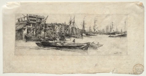 Magazzino sul Tamigi, 1859