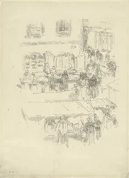 La piazza del mercato, Vitré