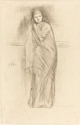 Il modello che riposa, 1870