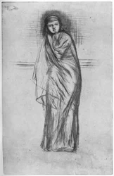 Il modello a riposo, XIX secolo, 1904