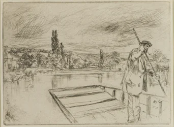 La barca, 1861