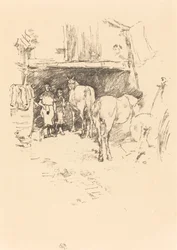 Il cortile del fabbro, 1895