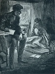 Il sermone di prova, c1862, 1923