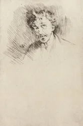 Whistler con il ciuffo bianco, 1879