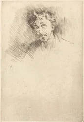Whistler con il ciuffo bianco
