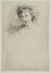 Whistler con il ciuffo bianco, 1879
