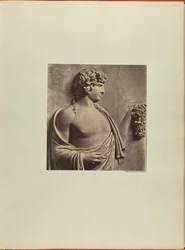 Antinoo, bassorilievo della città di Albani