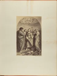 Raffaello, Santa Cecilia. Bologna. incisione