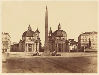 Veduta di Piazza del Popolo