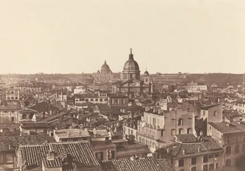 Veduta di Roma, c. 1855