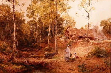 Autunno in un bosco del Gloucestershire