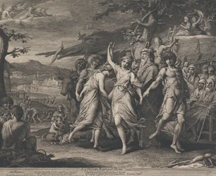 Un raccolto greco (Progetti per le pareti della Grande Sala della Società per l
