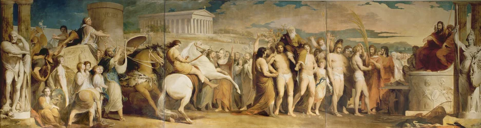 Incoronazione dei vincitori a Olimpia, terzo della serie Il progresso della cultura e della conoscenza umana, c.1777-84