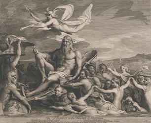 Il Tamigi o il trionfo della navigazione (Progetti per la Grande Sala della Società per l