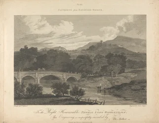Clitheros dal ponte di Eadsford