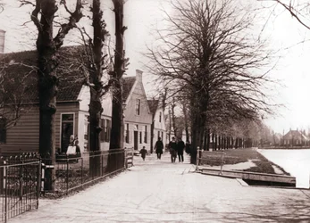 Riva del canale, Broek, Paesi Bassi, 1898