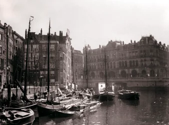 Barche sul canale, Rotterdam