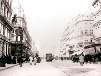 Scena di strada, Bruxelles