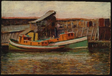 Scena nautica - Rimorchiatori