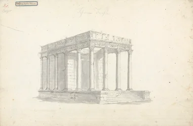 Tav. VIII Tempio di Giove a Tebessa