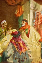 Un bazar palestinese - Luca xxii. 36