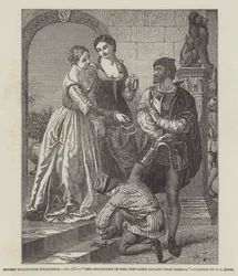 La partenza del cavaliere Bayard da Brescia