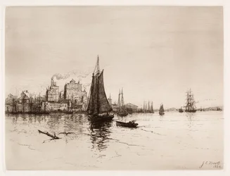 Scena del porto, 1884