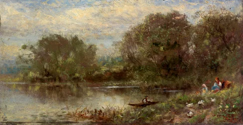 Paesaggio chiamato La ghianda, XIX secolo